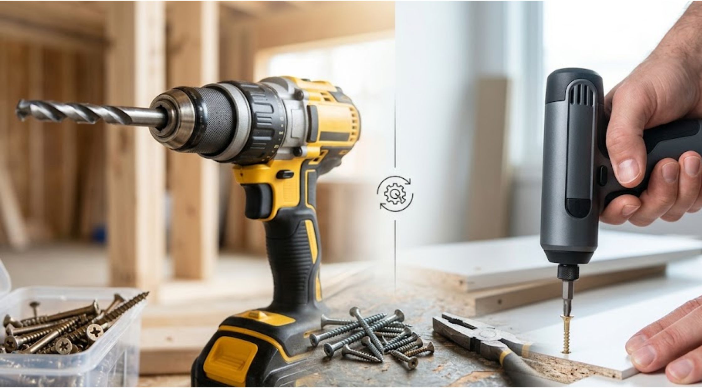Cordless Drill vs Cordless Screwdriver Which One Do You Really Need