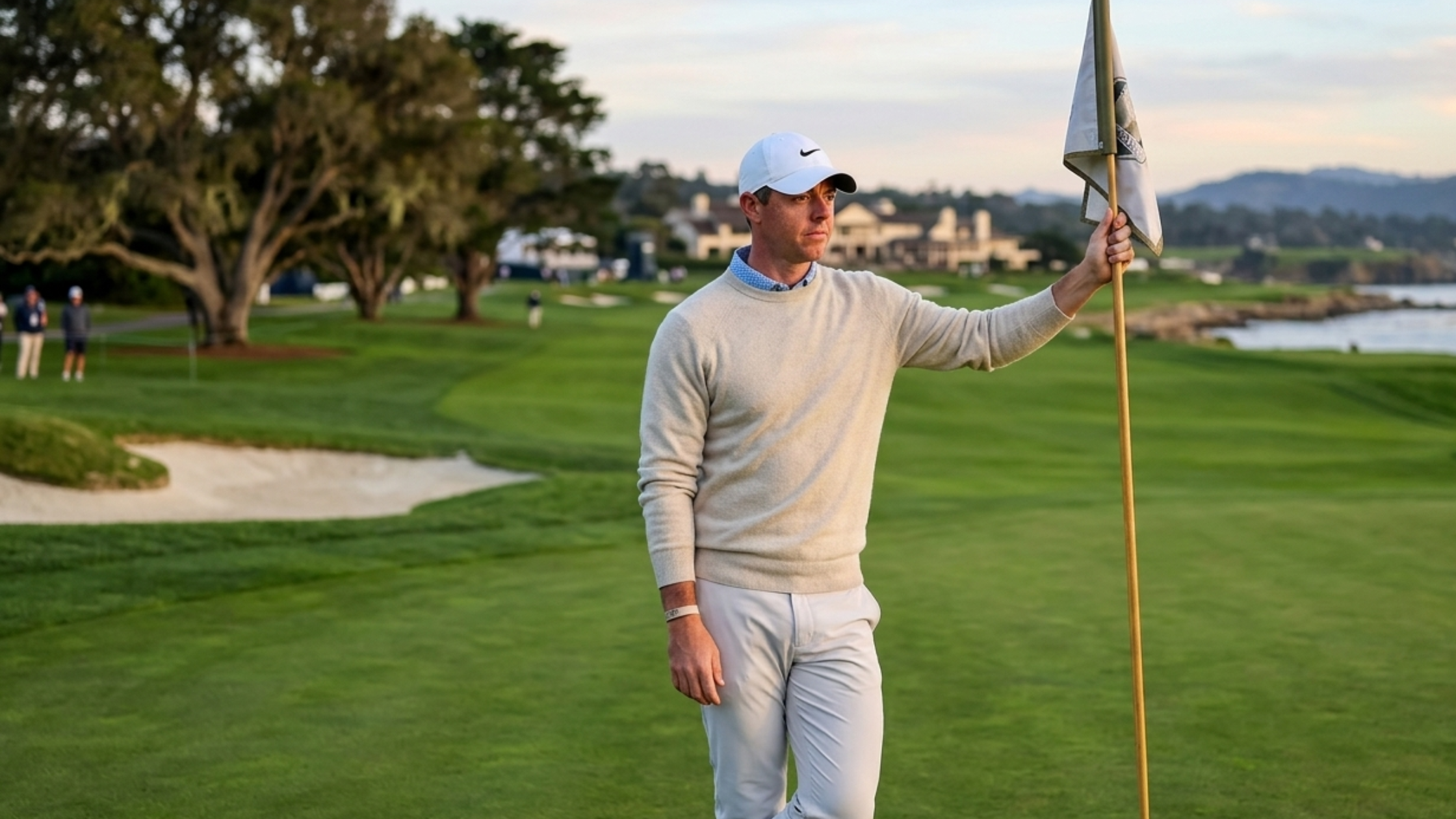 Rory McIlroy The Masters 2026 Grey Sweatshirt